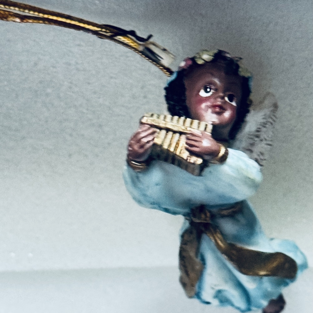 Angel Ornament with Flute